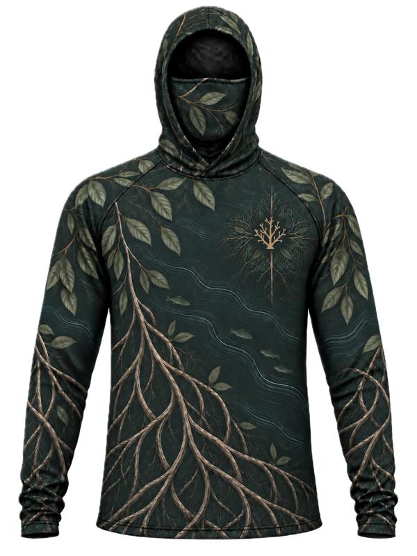 Mangrove Roots Hooded Shirt