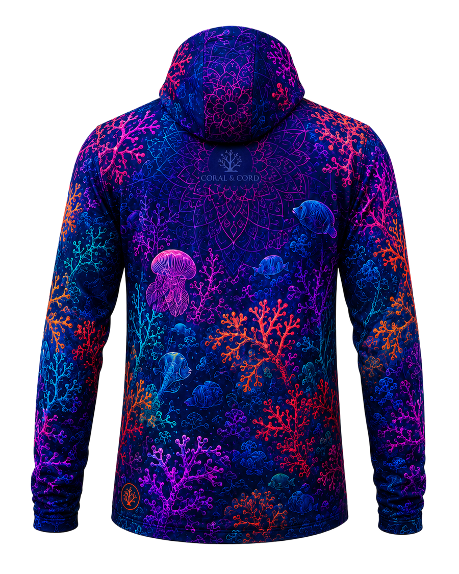 Electric Reef Hooded Shirt
