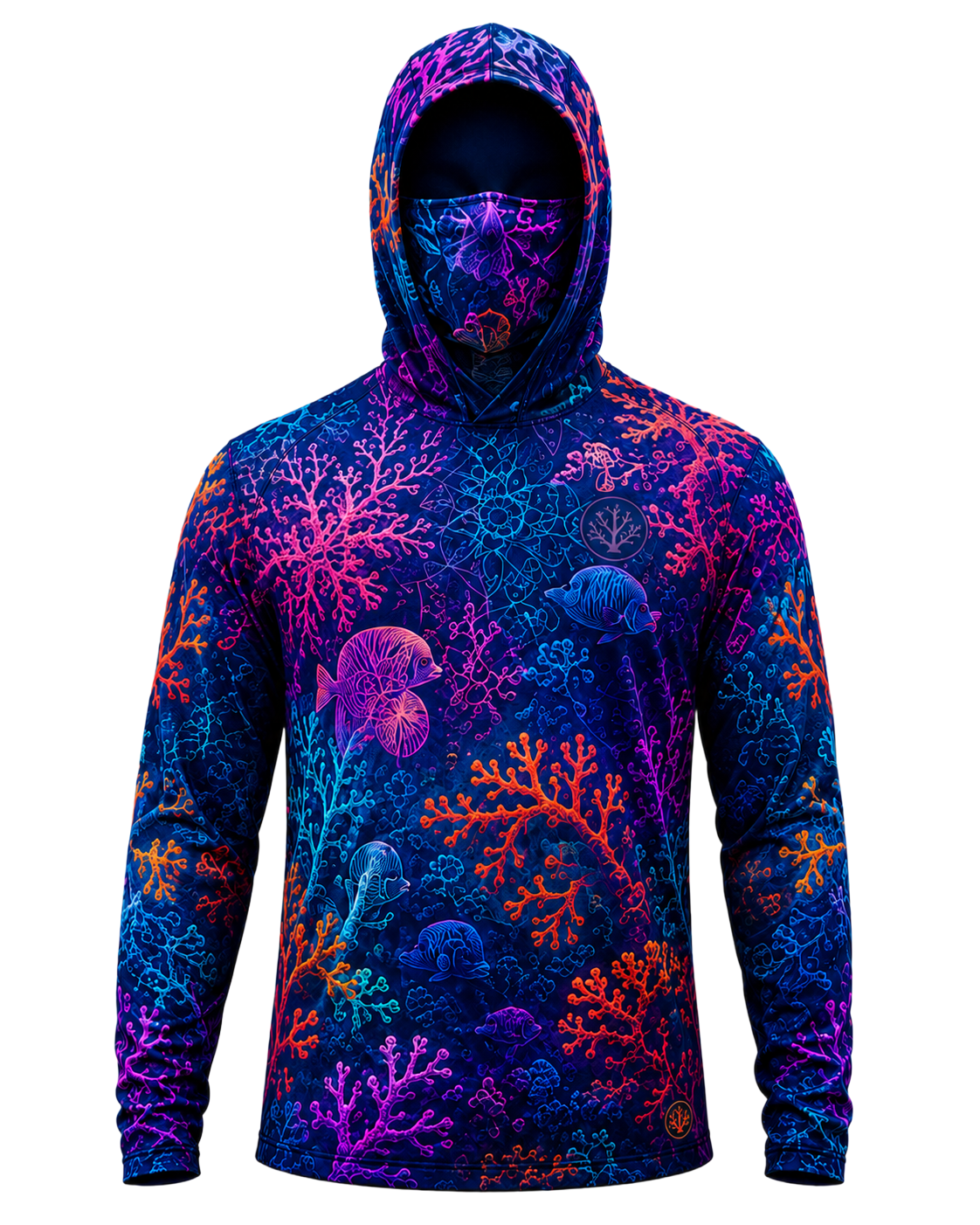 Electric Reef Hooded Shirt