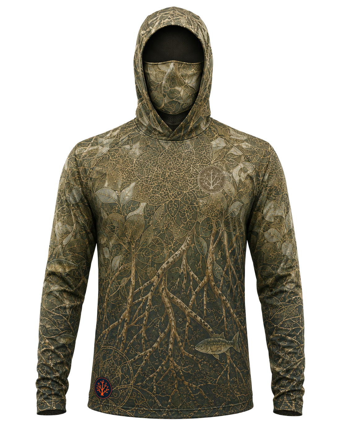 Mangrove Roots Hooded Shirt