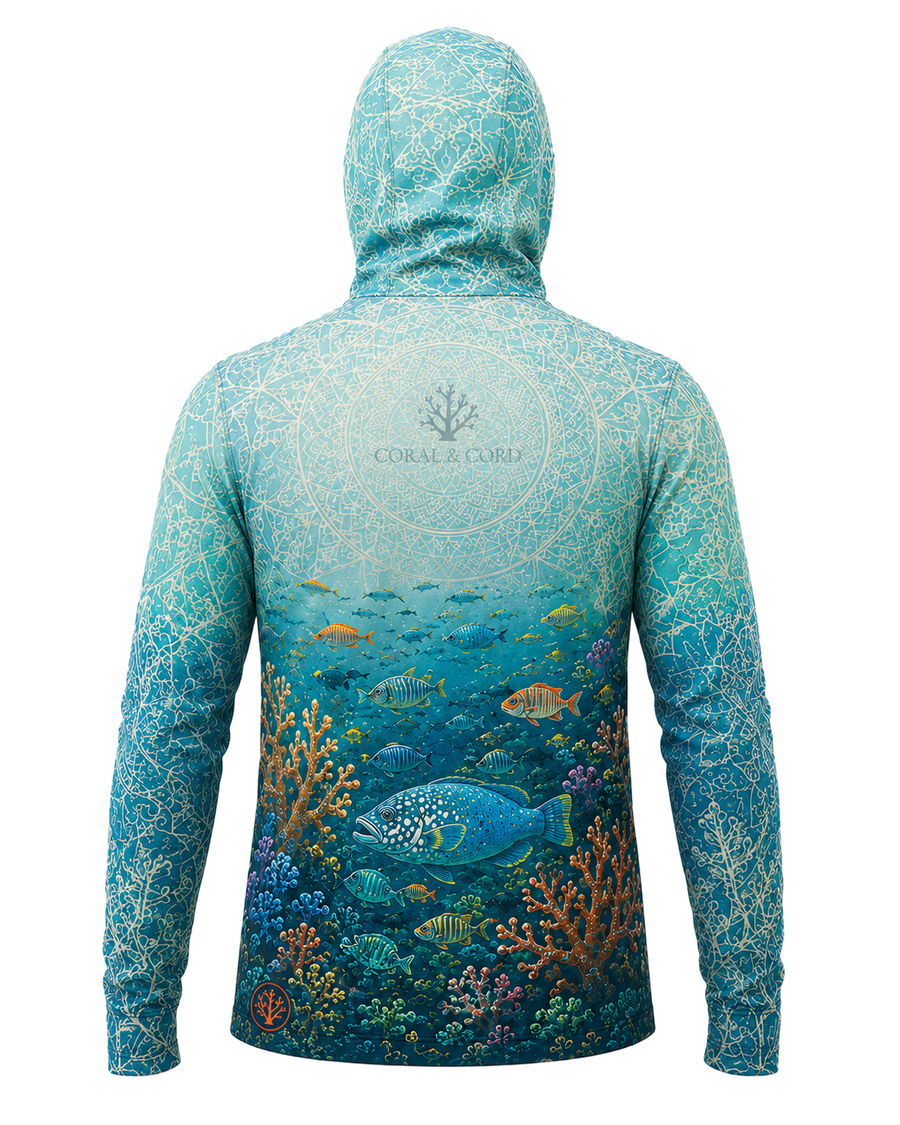 Ribbon Reef Hooded Shirt