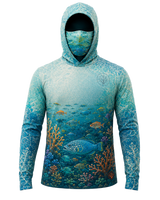 Ribbon Reef Hooded Shirt