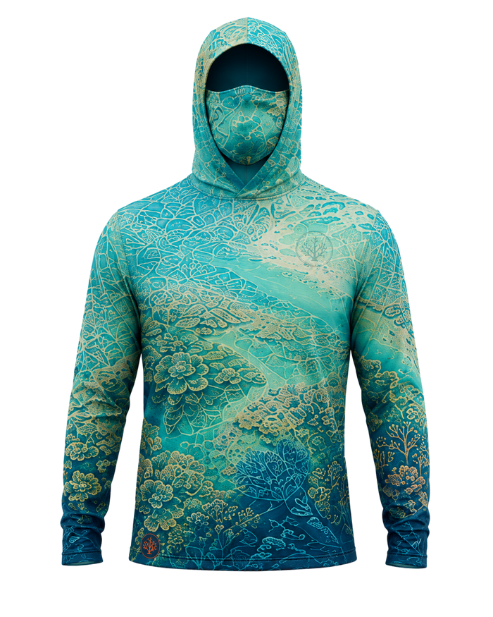 Tropic Tide Hooded Shirt